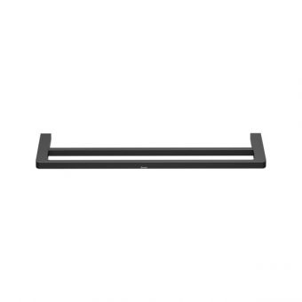 RAVAK 10° TD 320.20 dubults dvieļu turētājs 63cm melns X07P562 