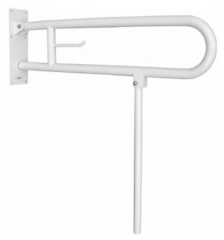 NOFER Atbalsta rokturis NT balts paceļams 80 sienas 15206.W 