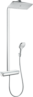 HANSGROHE Raindance E Showerpipe 360 dušas sistēma ar termostatu hroms HG27112000 
