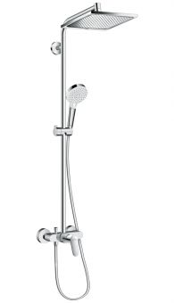 HANSGROHE CROMETTA E 240 dušas sistēma ar maisītāju HGHANSGROHE METRIS HG27284000 