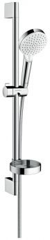 HANSGROHE CROMETTA Vario 65 dušas komplekts ar ziepju trauku HG26553400 