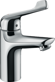 HANSGROHE NOVUS  izlietnes jaucējkrāns 100 ar pagarinātu rokturi un PopUp HG71921000 