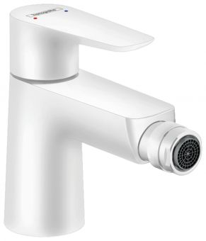 HANSGROHE Talis E bidē jaucējkrāns ar PopUp matēts balts HG71720700 