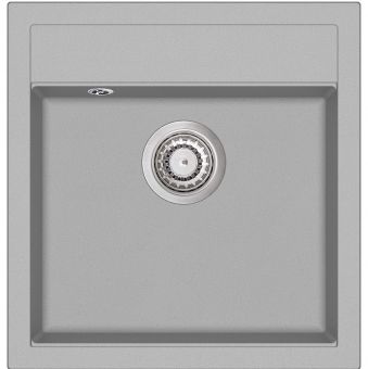 HELIKA SQT100W-110 Virtuves izlietne TESA 490x510 220 argent