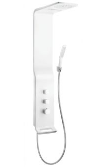HANSGROHE Raindance Lift 180 2jet Dušas panelis balts/hroms HG27008400 