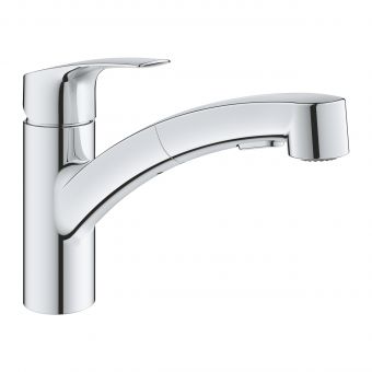 GROHE EUROSMART jaucējkrāns ar izvelkamu dušu 30305001 