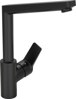 ORAS TWISTA 3838F-33 virtuves izlietnes jaucējkrāns melns 