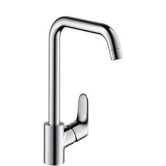 HANSGROHE Focus 260 virtuves izlietnes jaucējkrāns HG31820800 nerūsējošā tērauda 