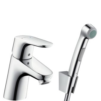 HANSGROHE Focus 70 izlietnes jaucējkrāns ar bidetu HG31926000 
