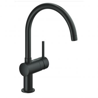 GROHE MINTA virtuves izlietnes jaucējkrāns velvet black 32917KS0 