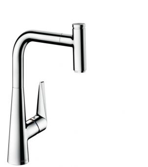 HANSGROHE Talis SELECT M51 virtuves izlietnes jaucējkrāns 300 ar izvelkamu dušu HG72821000 