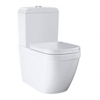 GROHE Euro Ceramic Rimless pods Triple Vortex ar Soft Close vāku universāls izvads 39462000 