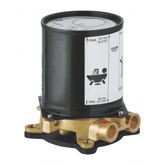 GROHE brīvi stāvošā vannas maisītāja zemapmetuma daļa 45984001 