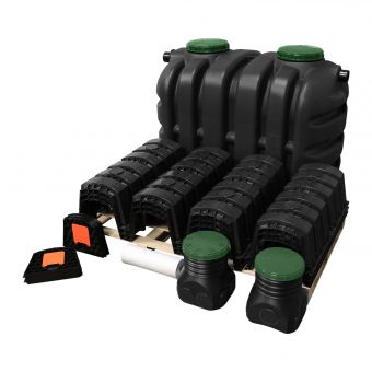 SOTRALENTZ EPURBLOC 2000 W-086 notekūdeņu attīrīšanas septiķis ar drenāžas tuneli 