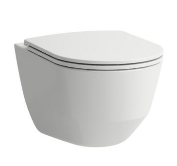 LAUFEN Pro Rimless sienas pods ar Soft Close Slim vāku H8669570000001 