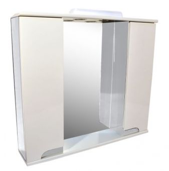 AQUALINE PREMIUM LUX 80 spoguļskapis metallic 9334Z1780M 