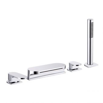 RAVAK Chrome CR025.00 Maisītājs uz vannas malas X070073 