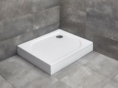 RADAWAY DELOS D 100x75 R dušas paliktnis ar noņemamu paneli labā puse 4D17515-03R 