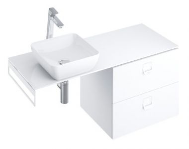 RAVAK COMFORT 1200 galda virsma 120x1.6x46 balta X000001381 