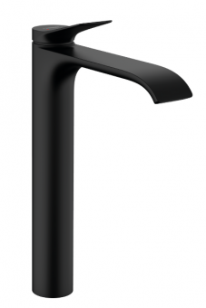 HANSGROHE VIVENIS 250 izlietnes jaucējkrāns paaugstināts ar Pop-Up matēts melns 75040670 