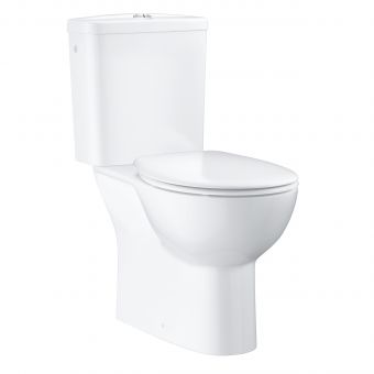 GROHE BauCeramic Rimless pods ar QR/SC vāku vertikāls izvads 39346000 