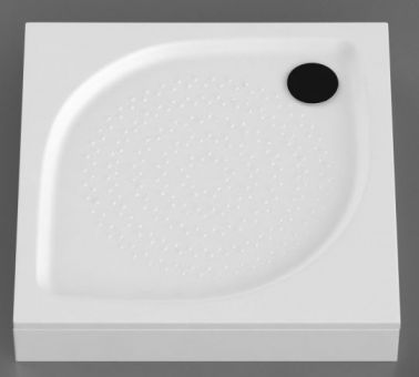 VISPOOL KK-80 Dušas paliktnis ar kājām un L-veida paneli 