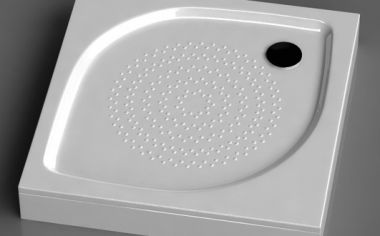 VISPOOL KK-90 Dušas paliktnis 900x900x150 balts 
