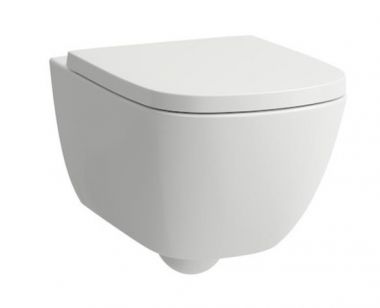 LAUFEN PALOMBA Rimless sienas pods 360x540 ar QR Soft Close vāku H8668000000001 