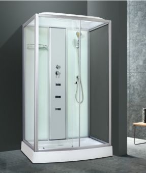 AQUALINE OW-3060 dušas kabīne ar masāžu 120x80 