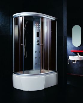 AQUALINE OW-T18 dušas kabīne ar masāžu 120x85 L01T18R 