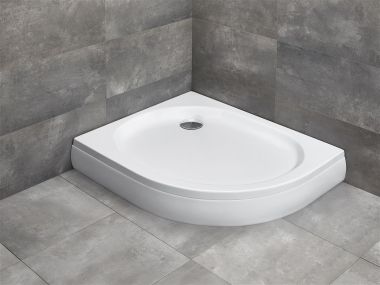 RADAWAY PATMOS E 100x80 L asimetrisks dušas paliktnis kreisā puse H1=16 4P81155-03L 