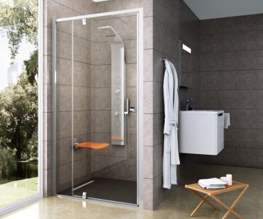 RAVAK PDOP2 Pivot Veramās dušas durvis 100 balts/stikls Transparent 03GA0101Z1 