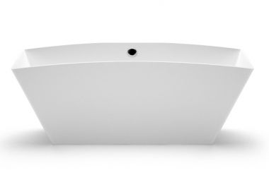 AURA ONDINA 1 vanna 1690x800 ar pop-up sifonu balta ar pārplūdi 