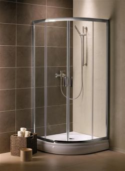 RADAWAY PREMIUM PLUS A 85x85 dušas kabīne Chrome/Transparent 30420-01-01N 