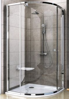 RAVAK PSKK3 Pivot Dušas kabīne 90 spīdīga + stikls Transparent 37677C00Z1