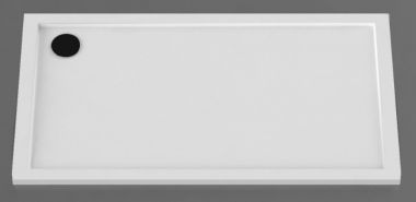 VISPOOL QZ-145 L Dušas paliktnis 1450x800x30 kreisā puse 