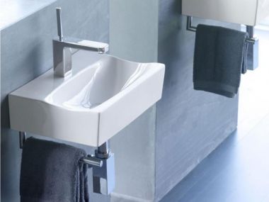 Bathco RHIN 4902 izlietne 42.5x30x11 ar dvieļu turētāju 