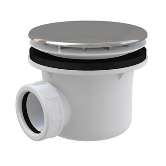 Roth Roltechnik Dušas paliktņa sifons DN90 hroms-plastmasa 