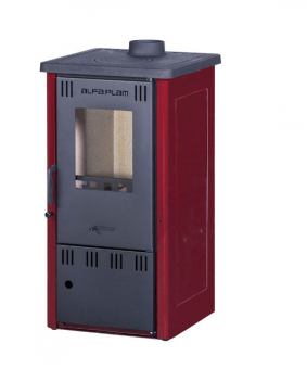 ALFA PLAM ELITA 2 Malkas kamīns bez centrālapkures 6.5 kW 