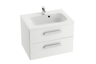 RAVAK SD 800 CHROME II skapītis 80x49x50 balts/balts X000000922 