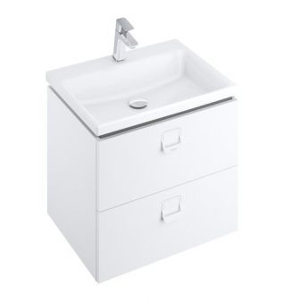 RAVAK SD COMFORT 600 izlietnes skapītis 60x50x46 balts/balts X000001377 