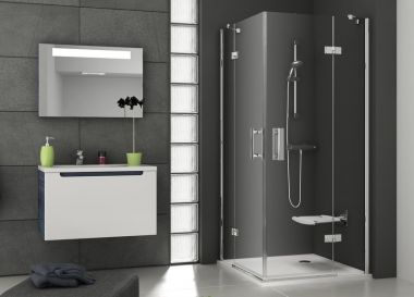 RAVAK SMSRV4 SmartLine Dušas kabīne 90 hroms/stikls Transparent 1SV77A00Z1