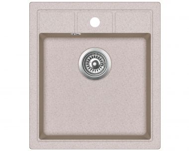 AQUASANITA NOVA Virtuves izlietne 46x51.5 SQN100W 110 beige