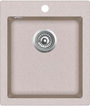 AQUASANITA SIMPLEX Virtuves izlietne 42.5x50 SQS100AW 110 beige