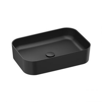 RAVAK CERAMIC 550 R SLIM izlietne 55x37 melna matēta XJX0D155001 