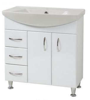 SANSERVIS VEGA 75 STANDART skapis ar izlietni 72.4x80x35 48701 
