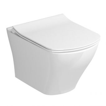 RAVAK Classic RimOff sienas pods bez apmales ar vāku Classic Slim X01671 + X01673 GL20X01671 