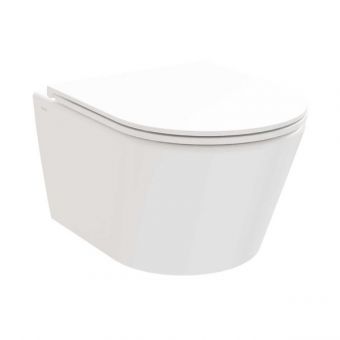 RAVAK SETC2 FLOW RimOff sienas poda komplekts ar Soft Close Slim vāku X01985 