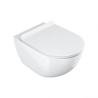 RAVAK Vita RimOff sienas pods bez apmales ar vāku X01860 + X01861 GL23X01860 