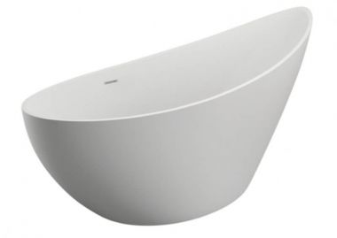 Polimat ZOE Brīvi stāvoša vanna ar sifonu 180x80 00256 